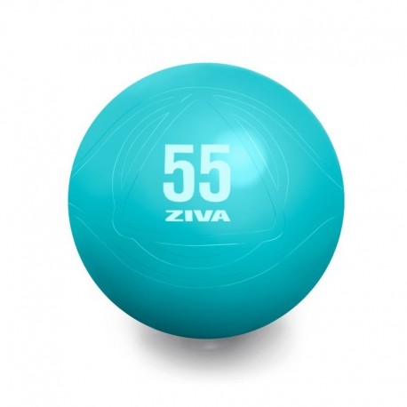 ZIVA CHIC FITBALL DE 55 CM TURQUESA  TECNOLOGÍA ANTI-EXPLOSIÓN