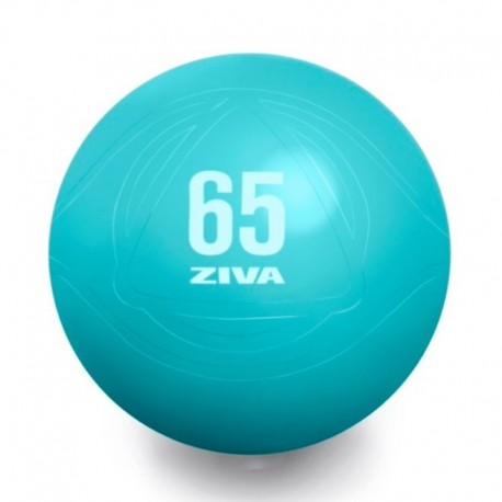 ZIVA CHIC FITBALL DE 65 CM TURQUESA  TECNOLOGÍA ANTI-EXPLOSIÓN