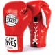 GUANTES PROFESIONALES CLETO REYES (CUERDAS - NEGROS Y ROJOS)