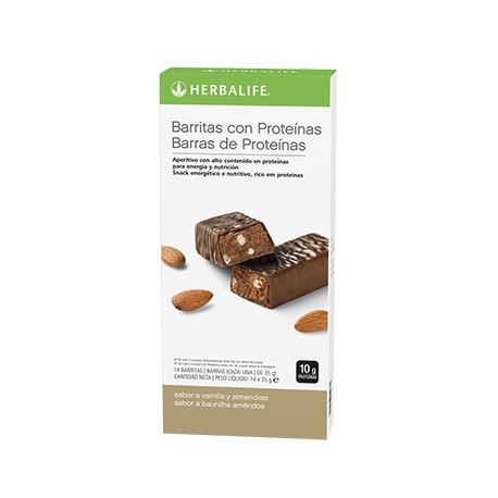 BARRITAS DE PROTEÍNAS HERBALIFE