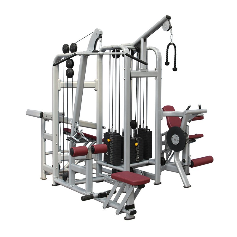 MÁQUINA MUSCULACIÓN MULTIFUNCIÓN GEXM2000 – EDICIÓN COLOR GRIS