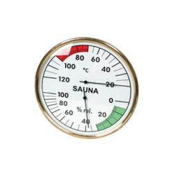 SAUNA HYGROMETER CLOCK