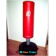 BOXING BAG WITH BASE - MAX - 175 CM - RED