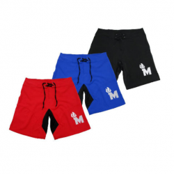 Shorts d'entraînement rouge, bleu ou noir
