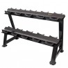 BLACK HORIZONTAL HANDLER FOR 5 PAIRS