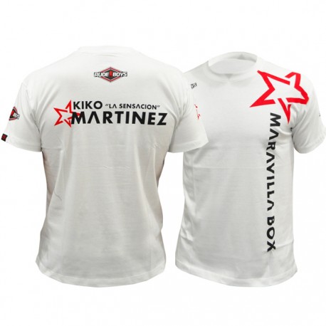 CAMISETA BOXEO RUDE BOY KIKO MARTINEZ BLANCA