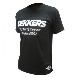 T-SHIRT ARTS MARTIAUX RB DEKKERS COMBATTANT DE L'ANNÉE