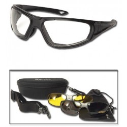 TACTICAL GOGGLE 3IN1 SCHWARZ