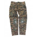 Reinforced trousers digital camouflage