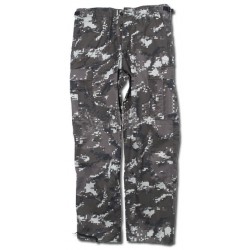Pantaloni o ranger camouflage nero digitale