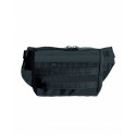 Black hip bag pistol