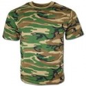 Camuflagem de t-shirt