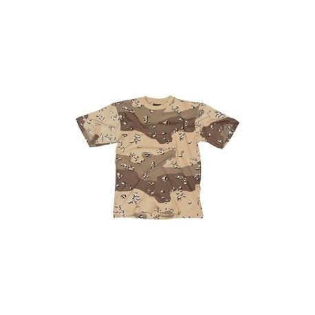 Camiseta camuflaje desierto