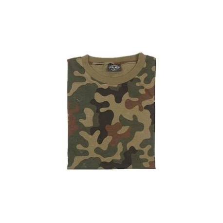 Camiseta camuflaje polaco