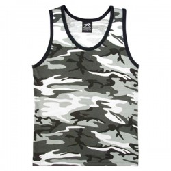 Shirt without sleeves camouflage urban