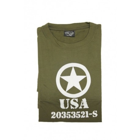 Camiseta ALLIED STAR verde oliva