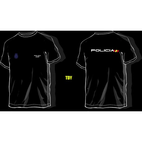 Camiseta técnica POLICIA