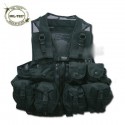 Black Mil-Tec combat vest