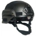 Capacete de combate mich 2000 nvg montagem e cor de aço preto