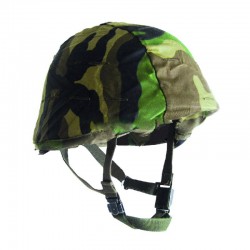 Capa de capacete camuflagem woodland