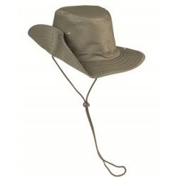 Olive green expedition hat
