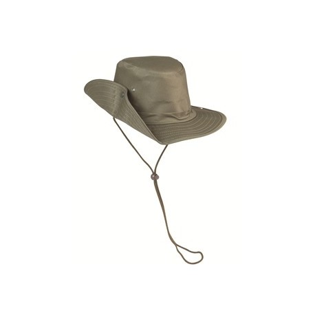 Sombrero de expedición verde oliva