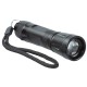 Mini black tactical flashlight