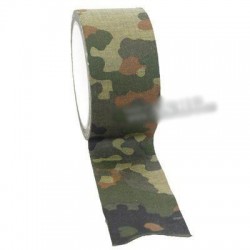 Cinta de tela de camuflaje flecktarn 10 m