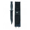 Coltello o esercito con baccello nero