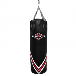 LEATHER BOXING BAG WITH RB PROFESSIONAL 120 FILLING