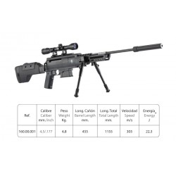 Sniper air rifle cal. 4,5