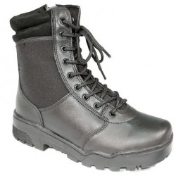 Tactical boots Leather/Cut W-ZIP