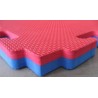 FLOOR TATAMI PUZZLE 2 CM - BLUE AND RED