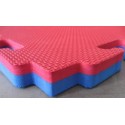 FLOOR TATAMI PUZZLE 3 CM - BLUE AND RED