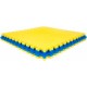 SUELO TATAMI PUZZLE 2 CM - AMARILLO Y AZUL 