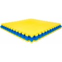 PISO TATAMI PUZZLE 2 CM - AMARELO E AZUL