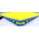 FLOOR TATAMI PUZZLE 2 CM - YELLOW AND BLUE