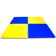 FLOOR TATAMI PUZZLE 2 CM - YELLOW AND BLUE