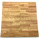 SUELO TATAMI PUZZLE 2 CM - MADERA Y NEGRO 