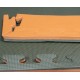 BODEN TATAMI PUZZLE 2 CM - DUNKELGRÜN UND ORANGE