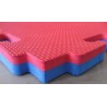 SUELO TATAMI PUZZLE 4 CM - AZUL Y ROJO