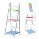 Folding shelf of foot type portable staircase and.