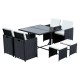 Mobili set mouse giardino con 9 pezzi - ...