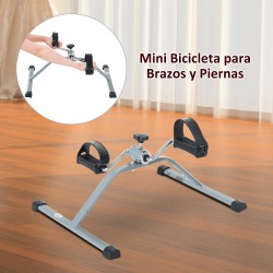 Mini Bicicleta Estática de Acero para Pedalear Apar...