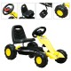 Go kart in acciaio sport pedalata con fre.