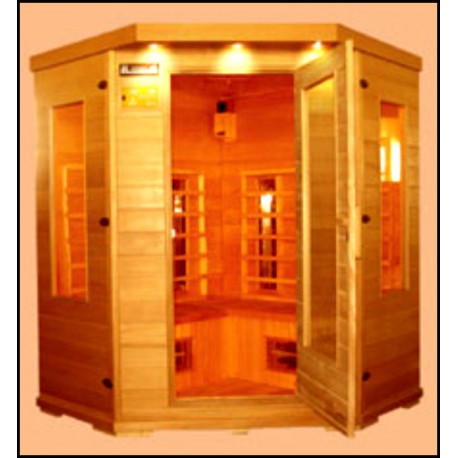 SAUNA DE MADERA - 4 PERSONAS ZHN-100