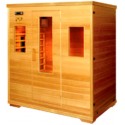 WOODEN SAUNA - 4 PEOPLE ZHN-130