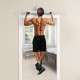 Fixed wall-dominated bar for abdominals and.