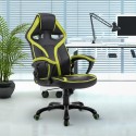 Reclining and sporty executive office chair d.