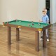 Wooden pool table for children +3 years and adult.